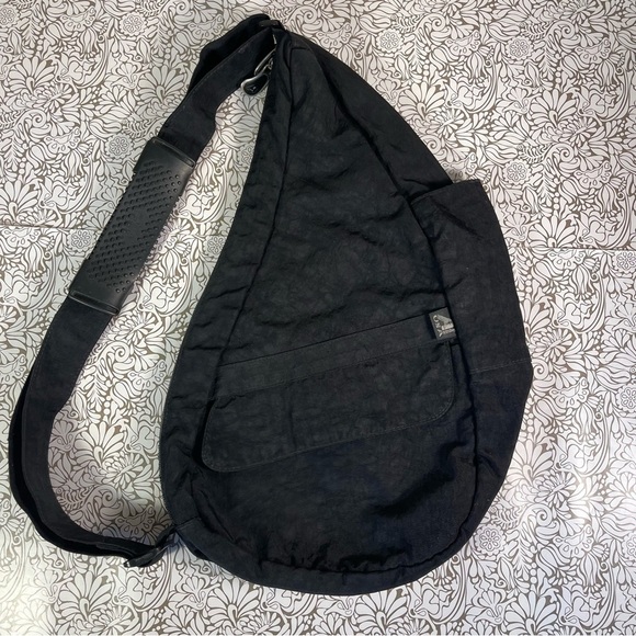 AmeriBag Black Shoulder Bag Sling Purse - Picture 6 of 11